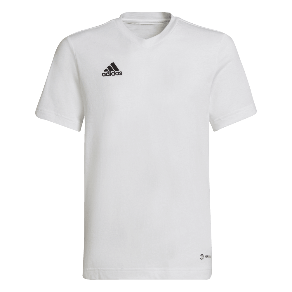 ADIDAS Entrada 22 T-Shirt Kind (white) - Front View