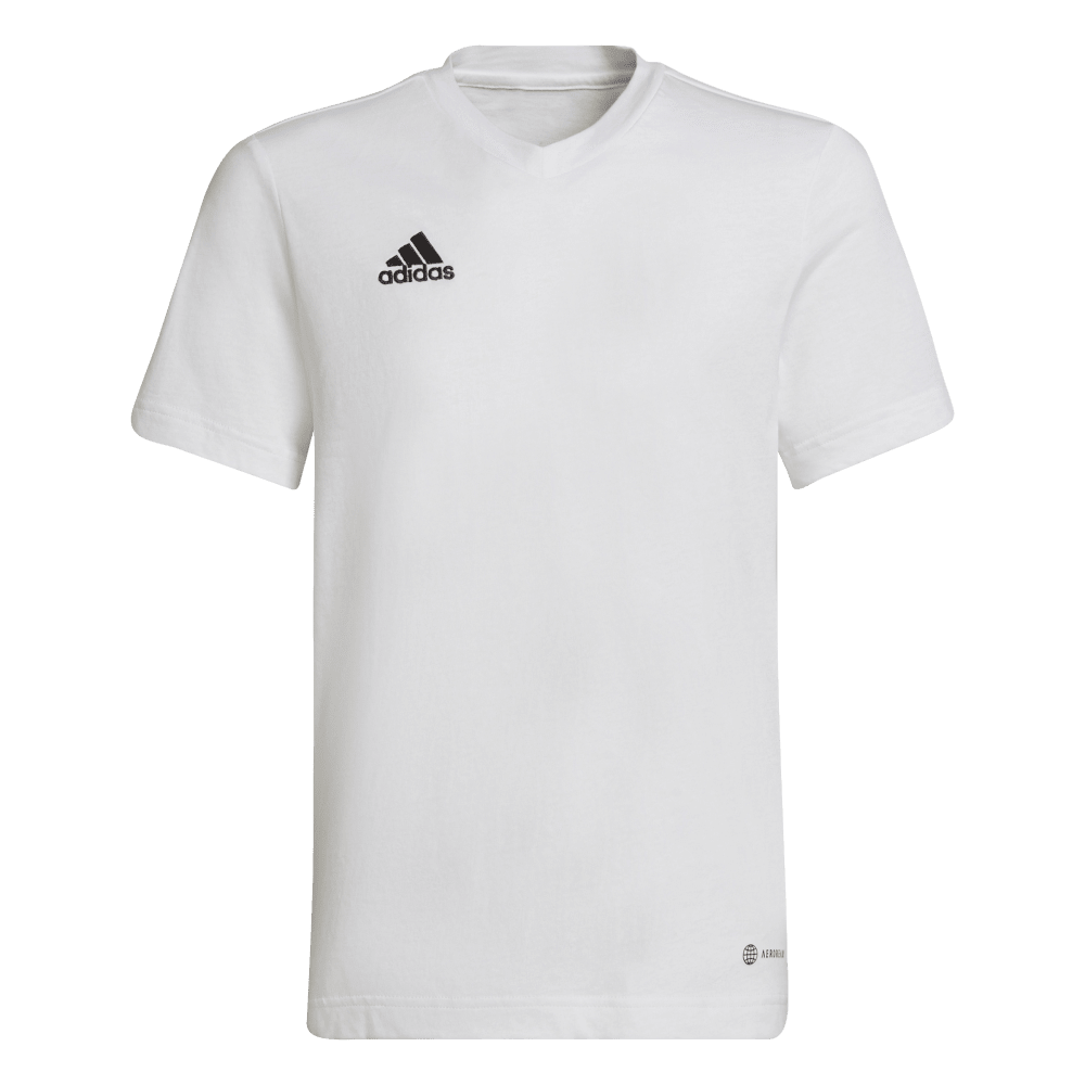 ADIDAS Entrada 22 T-Shirt Kind (white) - Front Center View