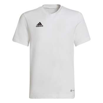ADIDAS Entrada 22 T-Shirt Kind (white) - Front Center View
