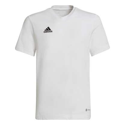 ADIDAS Entrada 22 T-Shirt Kind (white) - Front Center View