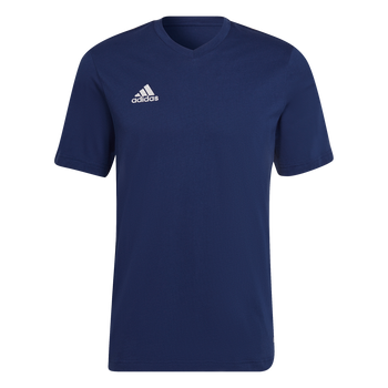 ADIDAS Entrada 22 T-Shirt Herren (team navy blue 2) - Front Center View