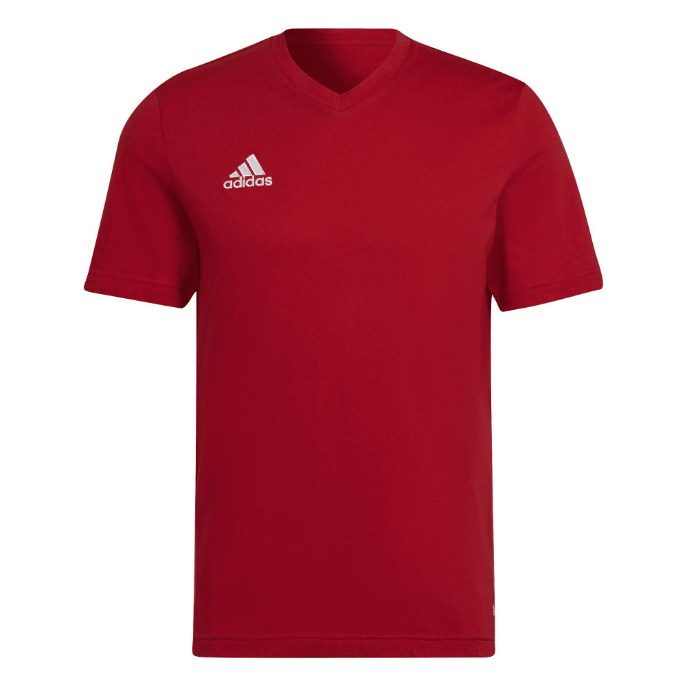 ADIDAS Entrada 22 T-Shirt Herren (team power red 2) - Front View