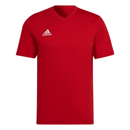 ADIDAS Entrada 22 T-Shirt Herren (team power red 2) - Front Center View