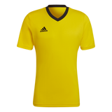 ADIDAS Entrada 22 Trikot Herren (team yellow/black) - Front View