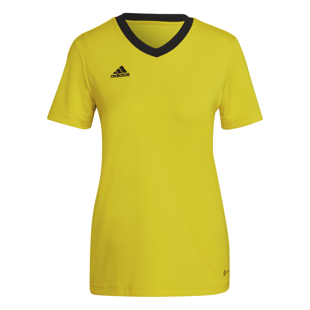ADIDAS Entrada 22 Trikot Damen (team yellow/black) - Front View