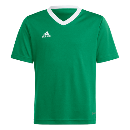 ADIDAS Entrada 22 Trikot Kind (team green/white) - Front View