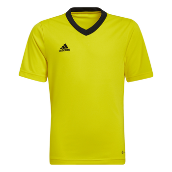 ADIDAS Entrada 22 Trikot Kind (team yellow/black) - Front View