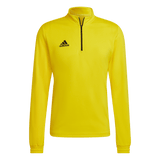 ADIDAS Entrada 22 Training Oberteil Herren (team yellow/black) - Front View