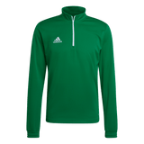 ADIDAS Entrada 22 Training Oberteil Herren (team green/white) - Front View