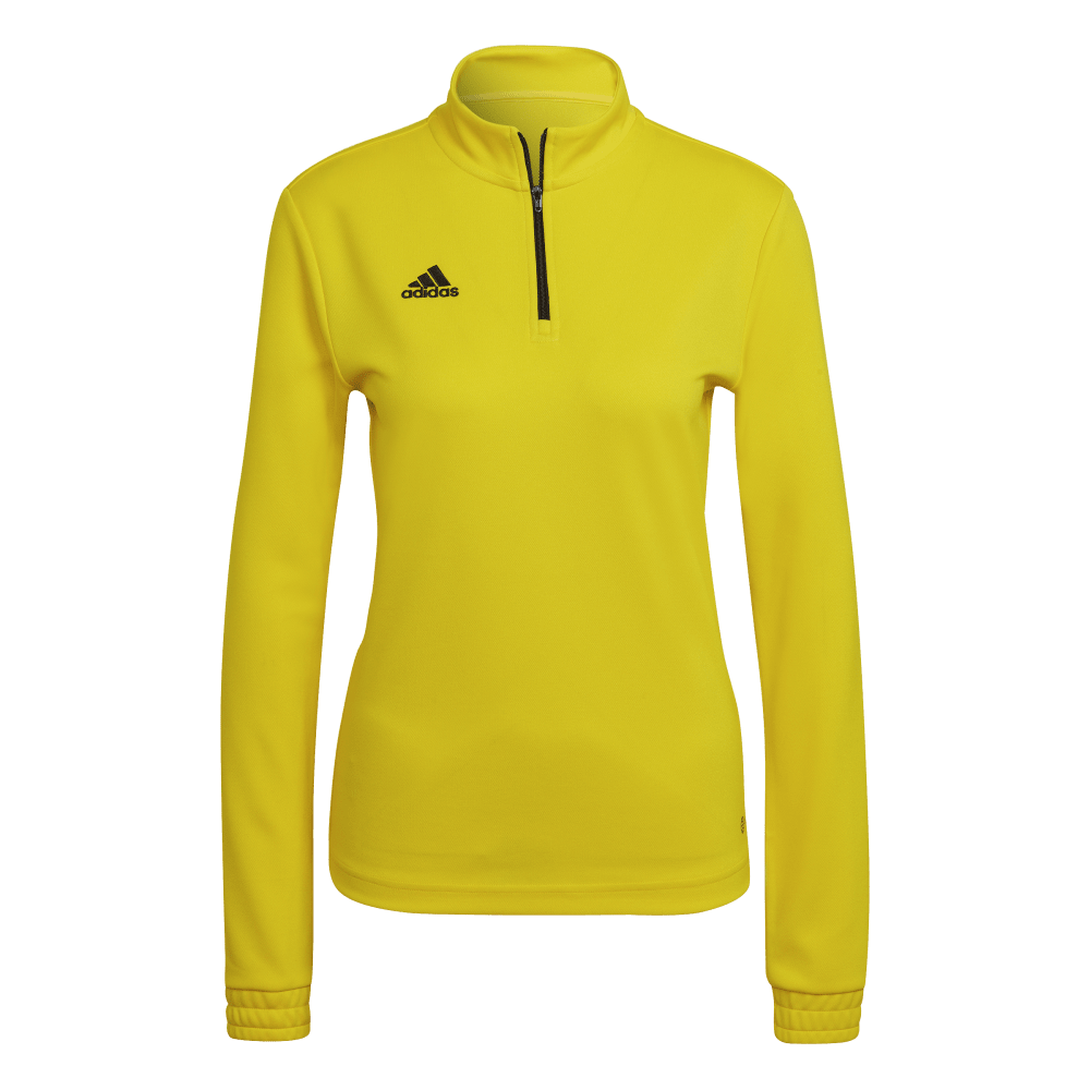 ADIDAS Entrada 22 Training Oberteil Damen (team yellow/black) - Front View