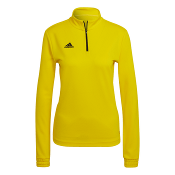 ADIDAS Entrada 22 Training Oberteil Damen (team yellow/black) - Front View
