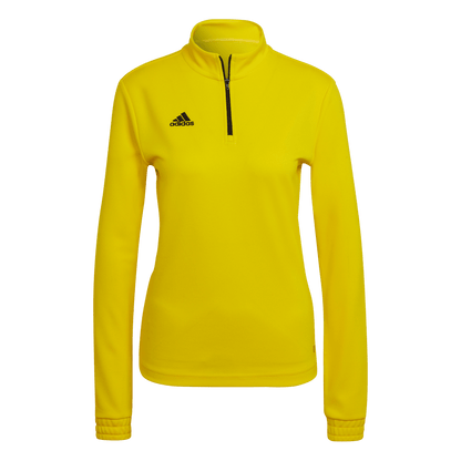 ADIDAS Entrada 22 Training Oberteil Damen (team yellow/black) - Front View
