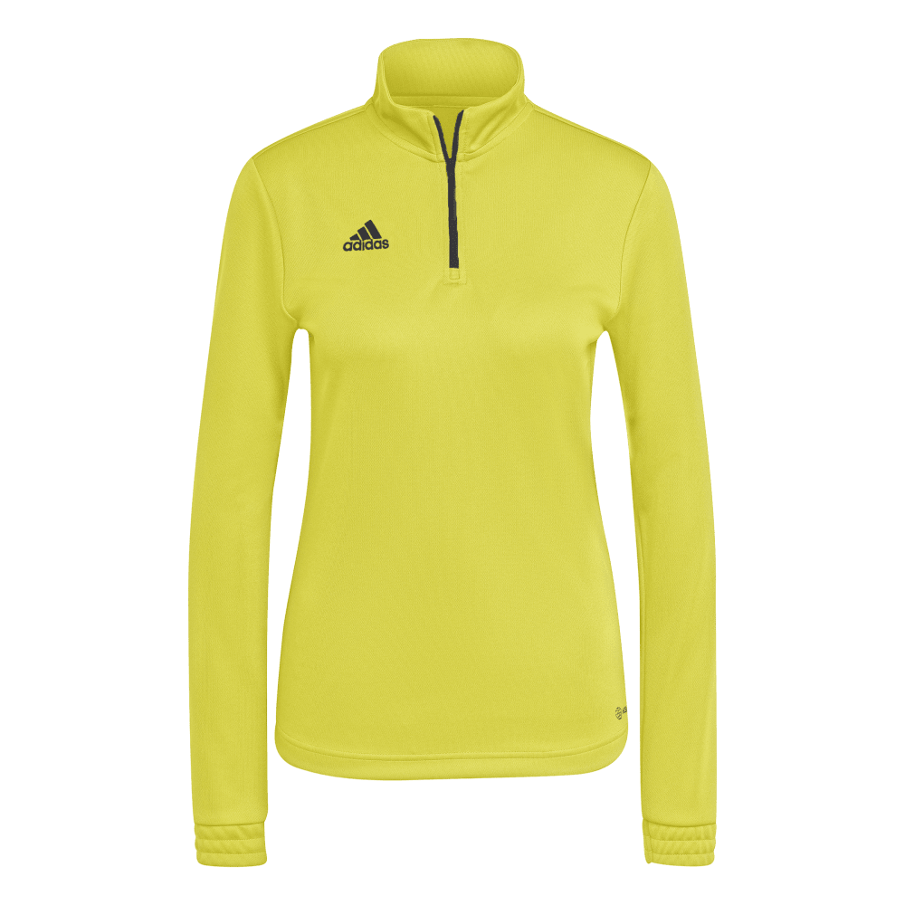 ADIDAS Entrada 22 Training Oberteil Damen (team yellow/black) - Front View