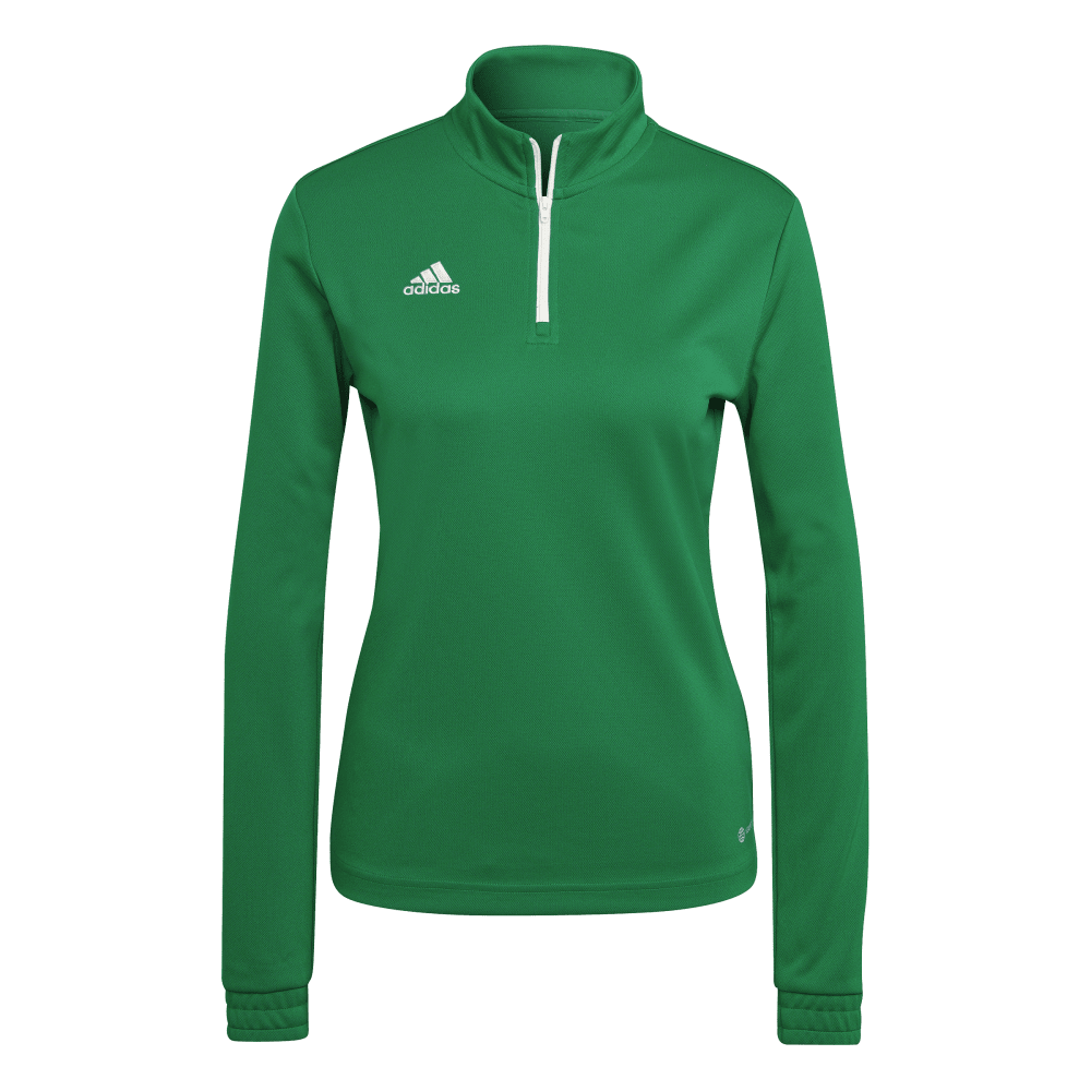 ADIDAS Entrada 22 Training Oberteil Damen (team green/white) - Front View