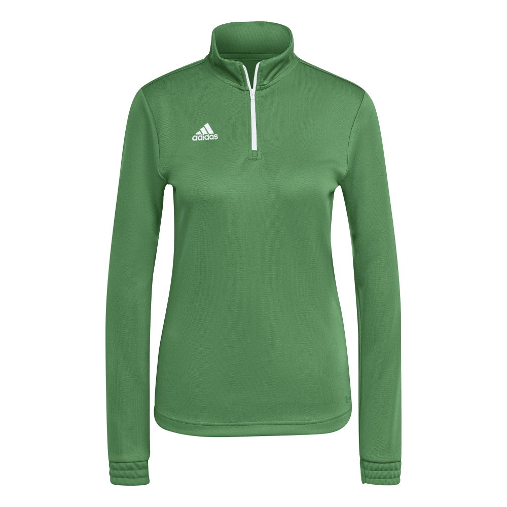 ADIDAS Entrada 22 Training Oberteil Damen (team green/white) - Front View