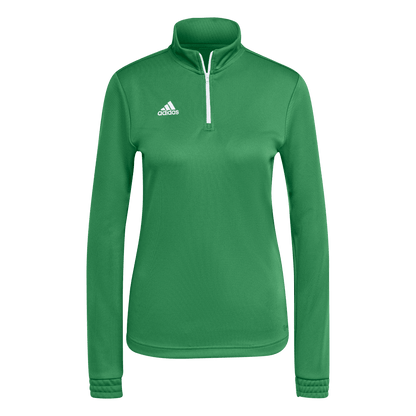 ADIDAS Entrada 22 Training Oberteil Damen (team green/white) - Front View