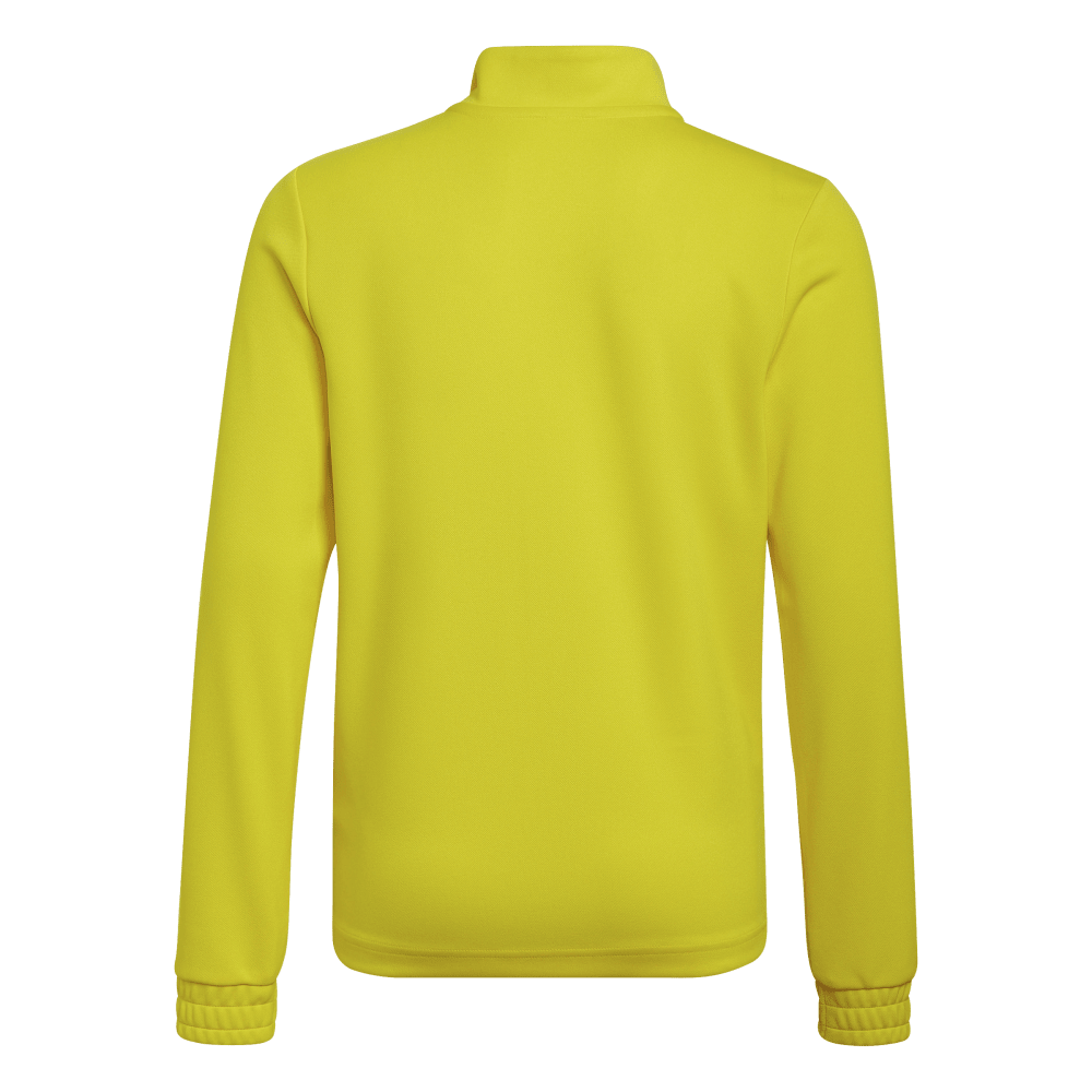 ADIDAS Entrada 22 Training Oberteil Kind (team yellow/black) - Back Center View