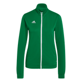 ADIDAS Entrada 22 Trainingsjacke Damen (team green/white) - Front View