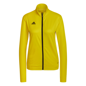 ADIDAS Entrada 22 Trainingsjacke Damen (team yellow/black) - Front View