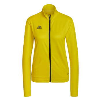 ADIDAS Entrada 22 Trainingsjacke Damen (team yellow/black) - Front Center View