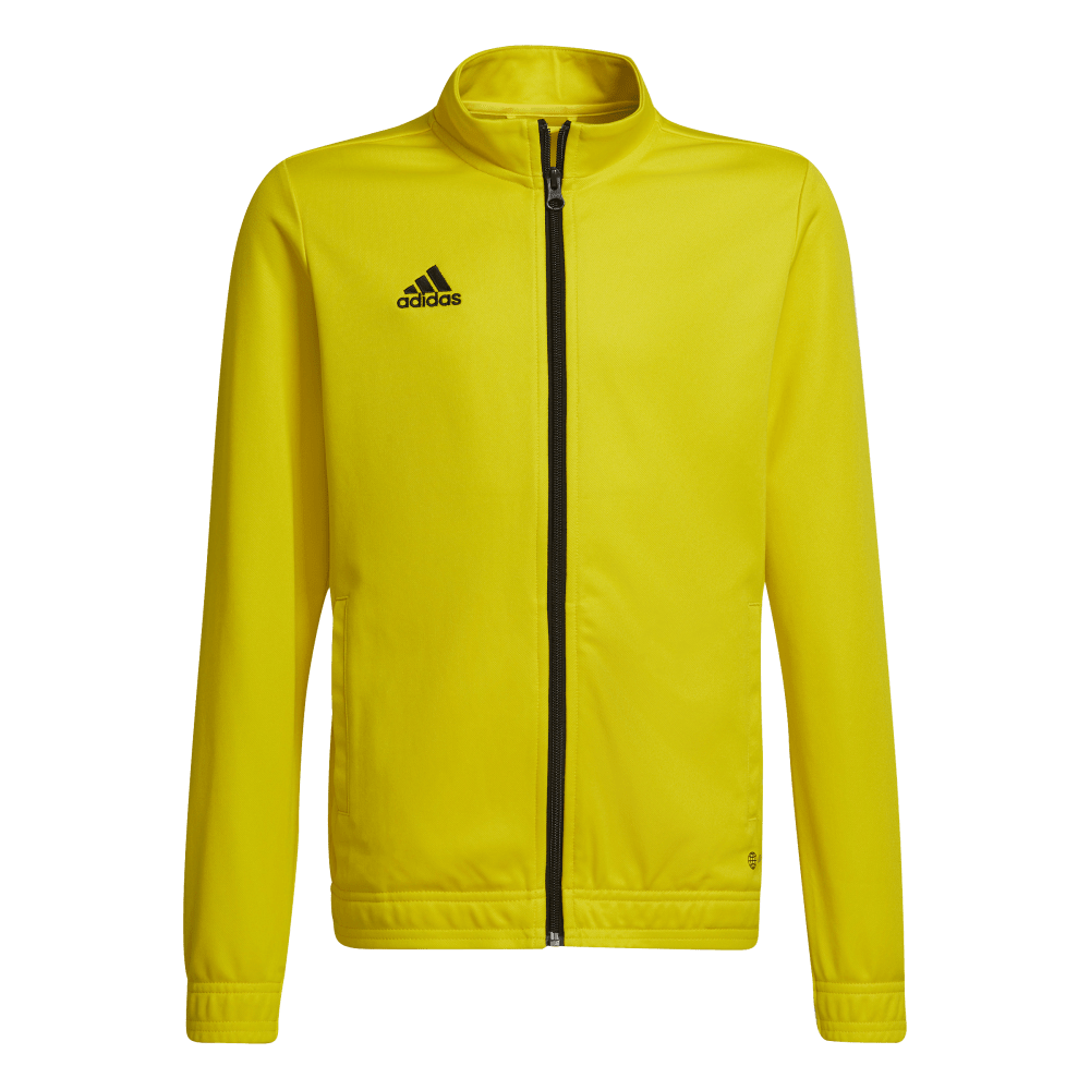 ADIDAS Entrada 22 Trainingsjacke Kind (team yellow/black) - Front View