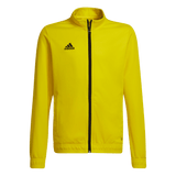 ADIDAS Entrada 22 Trainingsjacke Kind (team yellow/black) - Front View