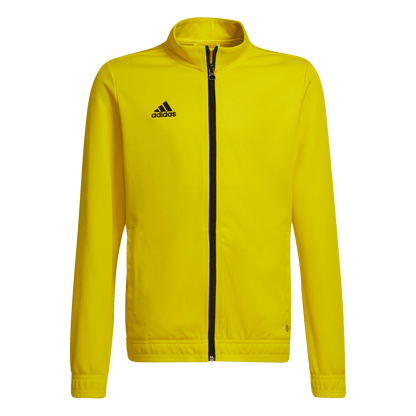 ADIDAS Entrada 22 Trainingsjacke Kind (team yellow/black) - Front View