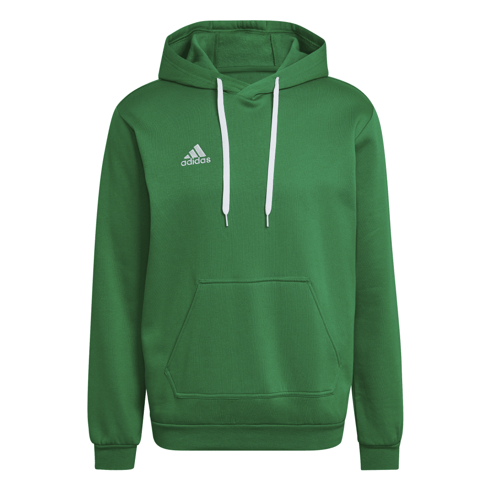 ADIDAS Entrada 22 Sweat Hoodie Herren (team green/white) - Front View