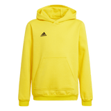 ADIDAS Entrada 22 Sweat Hoodie Kind (team yellow/black) - Front View