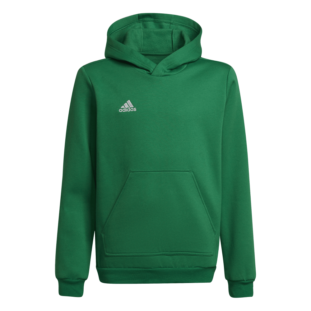 ADIDAS Entrada 22 Sweat Hoodie Kind (team green/white) - Front View
