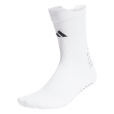 ADIDAS Adidas Football Grip Printed Cushioned Crew Performance Socken (white/black) - Side Center View