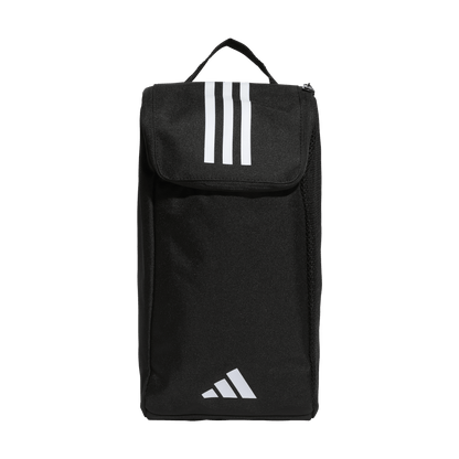 ADIDAS Tiro League Schuhtasche (black/white) - Front Center View