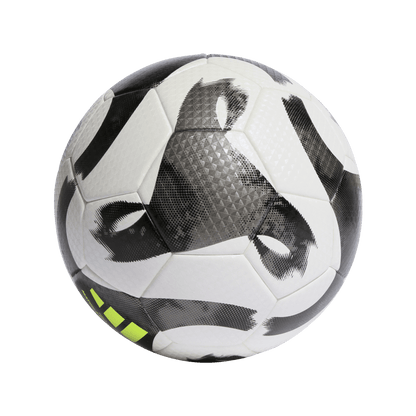 ADIDAS Tiro League Artificial Ground Ball (white/black/iron met./solar yellow) - Back Center View