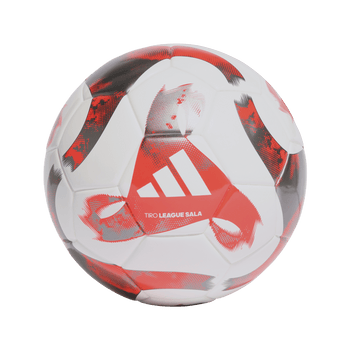 ADIDAS Tiro League Sala Ball (white/solar red/iron met.) - Front Center View