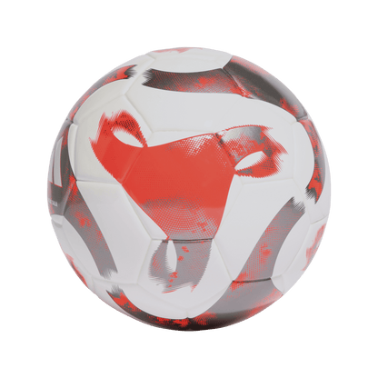 ADIDAS Tiro League Sala Ball (white/solar red/iron met.) - Back Center View