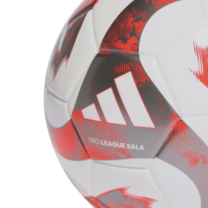 ADIDAS Tiro League Sala Ball (white/solar red/iron met.) - Detail View 1
