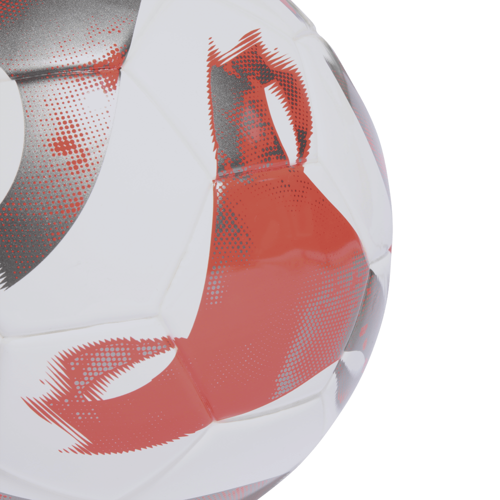 ADIDAS Tiro League Sala Ball (white/solar red/iron met.) - Detail View 2