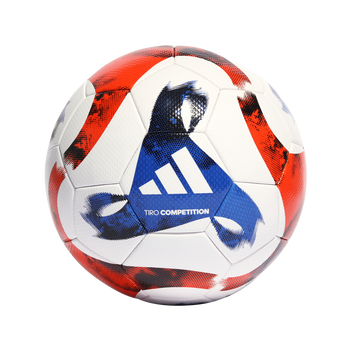 ADIDAS Team Competition Ball (white/black/team solar orange/team royal blue) - Back Center View