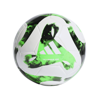 ADIDAS Tiro Junior 350 League Ball (white/black/team solar green) - Front Center View