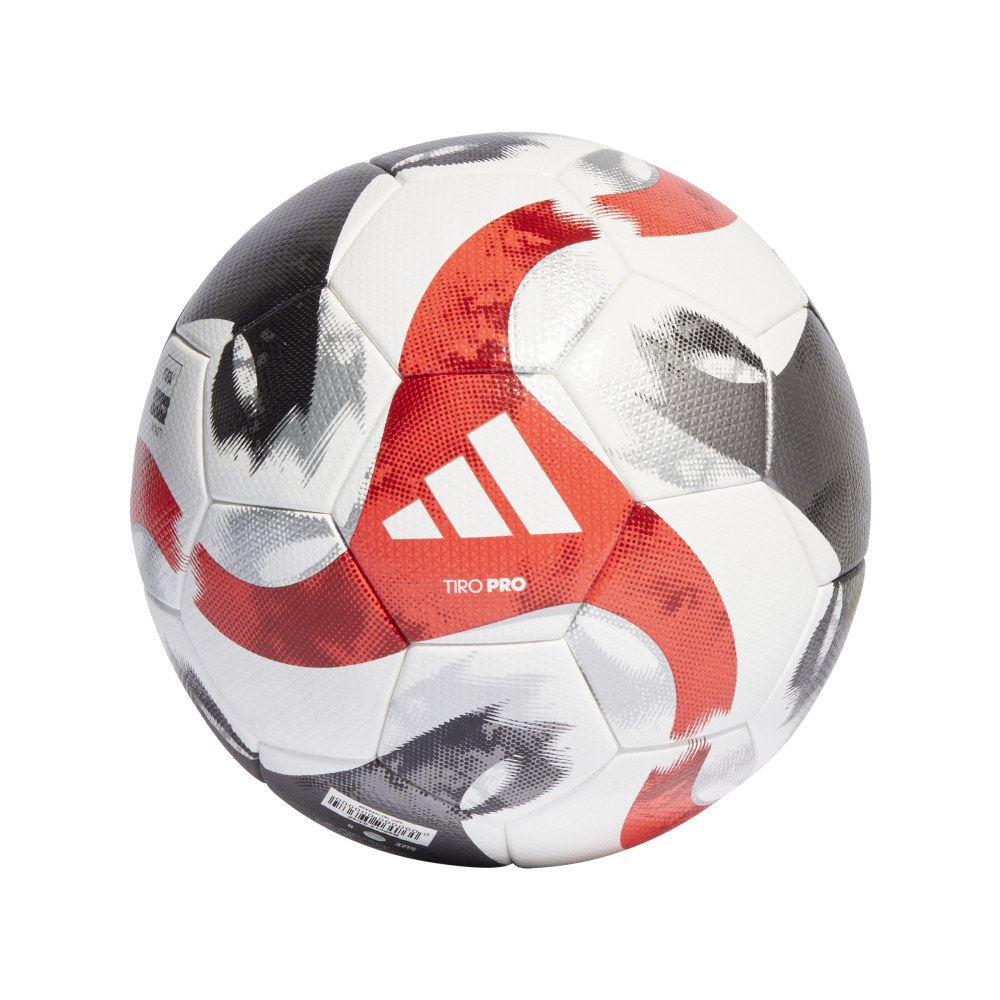 ADIDAS Tiro Pro Ball (white/black/iron met./power red) - Front Center View