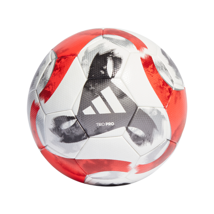 ADIDAS Tiro Pro Ball (white/black/iron met./power red) - Back Center View