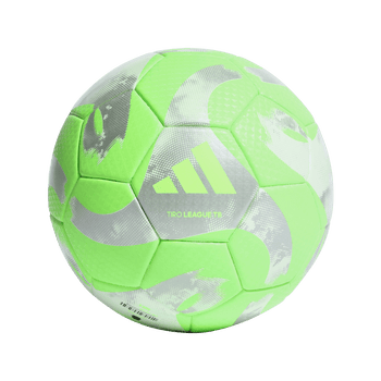 ADIDAS Tiro League Thermally Bonded Ball (solar green/silver met./white) - Front Center View