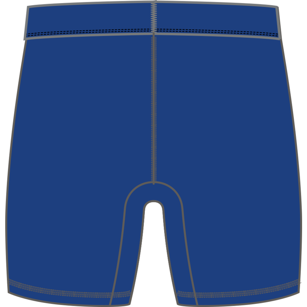 ADIDAS Techfit Aeroready Kurze Leggings Kind (team royal blue) - Back View