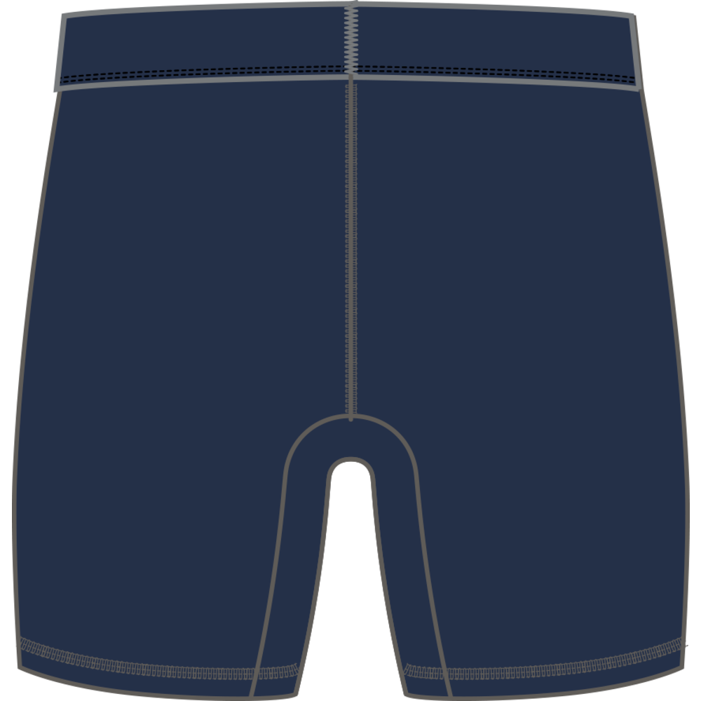 ADIDAS Techfit Aeroready Kurze Leggings Kind (team navy blue 2) - Back View
