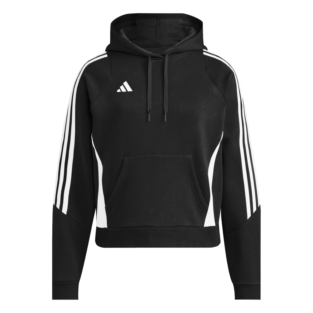 ADIDAS Tiro 24 Sweat Hoodie Damen (black/white) - Front View