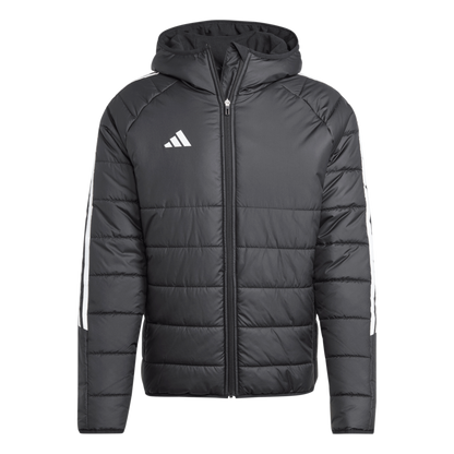 ADIDAS Tiro 24 Winterjacke Herren (black/white) - Front View
