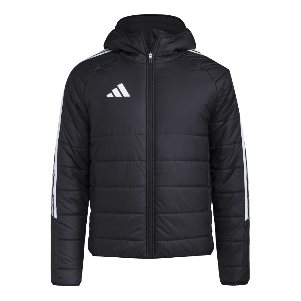 ADIDAS Tiro 24 Winterjacke Herren (black/white) - Front View