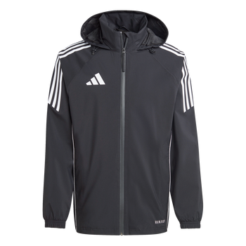 ADIDAS Tiro 24 Regenjacke Herren (black/white) - Front View