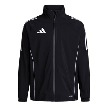 ADIDAS Tiro 24 Regenjacke Herren (black/white) - Front View
