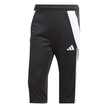 ADIDAS Tiro 24 3/4-Hose Herren (black/white) - Front View